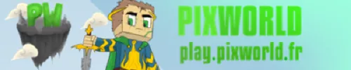 Serveur Minecraft PixWorld